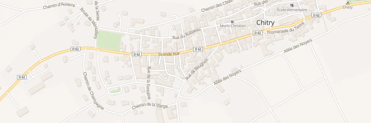 Plan du 45 Gr Grande Rue à Chitry