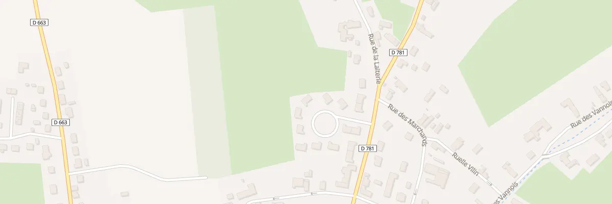 Plan du 51 Rue de Bergues à Boué