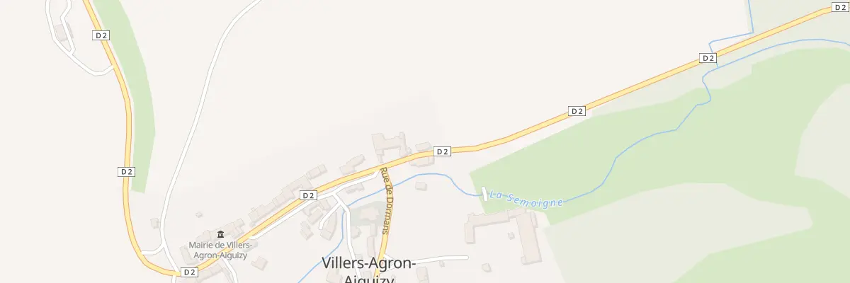 Plan du 23 Rue de Reims à Villers-Agron-Aiguizy