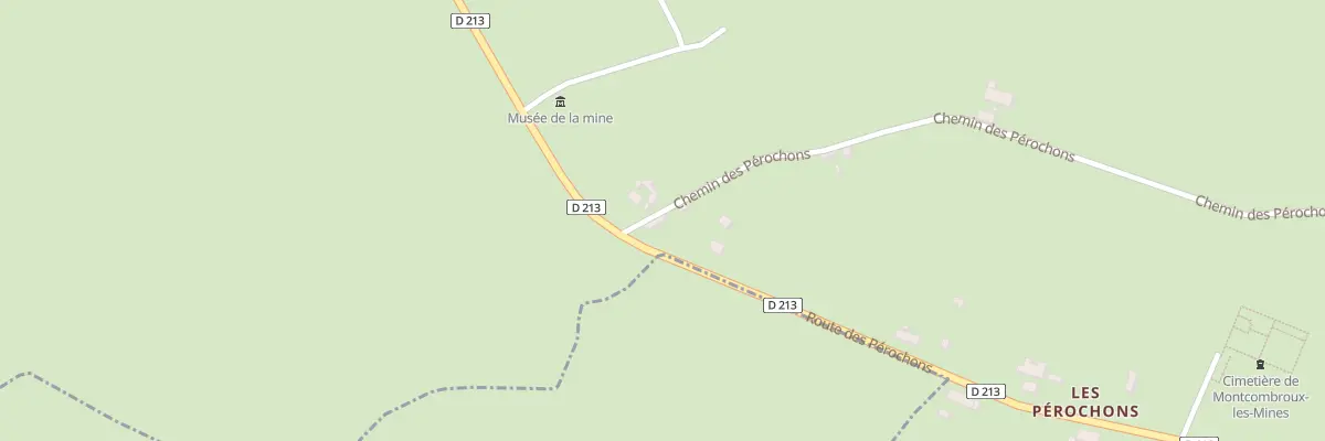 Plan du 3 Rte des Perochons à Montcombroux-les-Mines