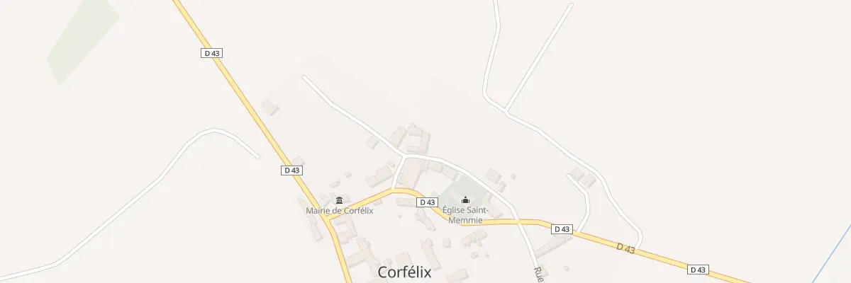 Plan du 3B Rue de la Fontaine Saint Menge à Corfélix