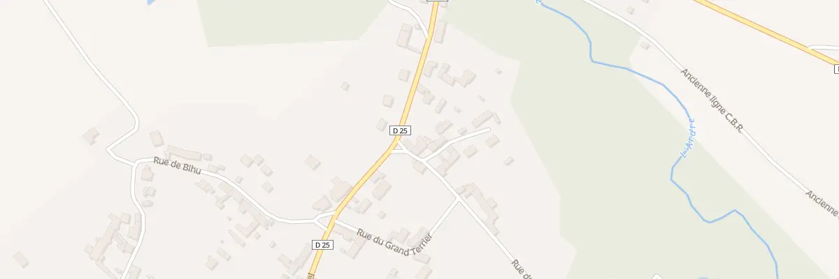 Plan du 3 Rue du Petit Terrier à Courville