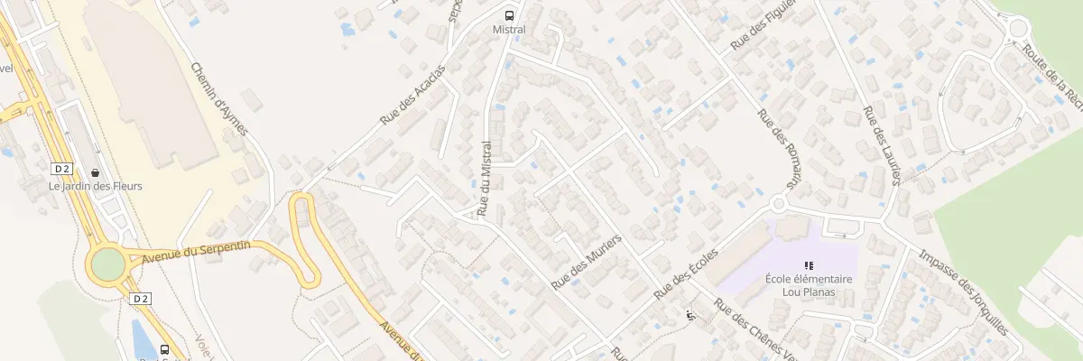 Plan du 5 Rue des Aloes à Balaruc-les-Bains