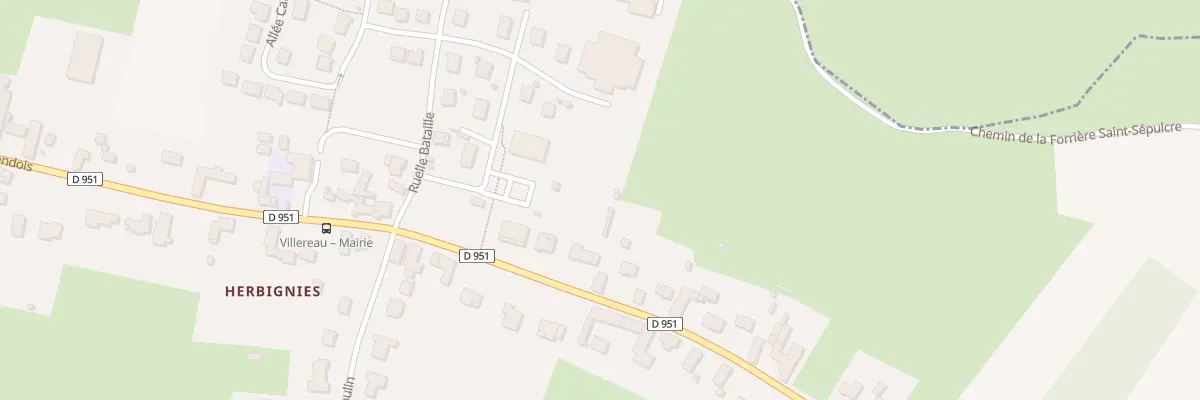Plan du 94 Rue Berlandois à Villereau
