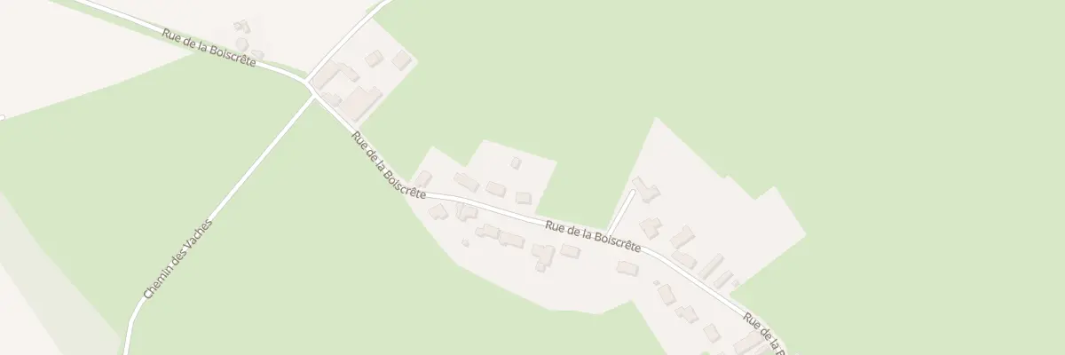 Plan du 490 Rue de la Boiscrete à Wargnies-le-Petit