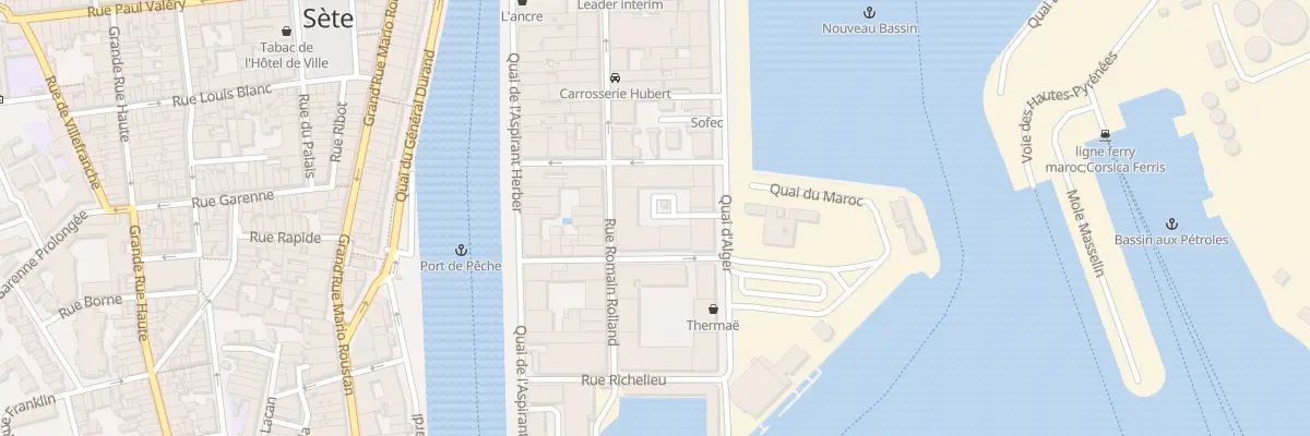 Plan du 49 Rue Romain Rolland à Sète