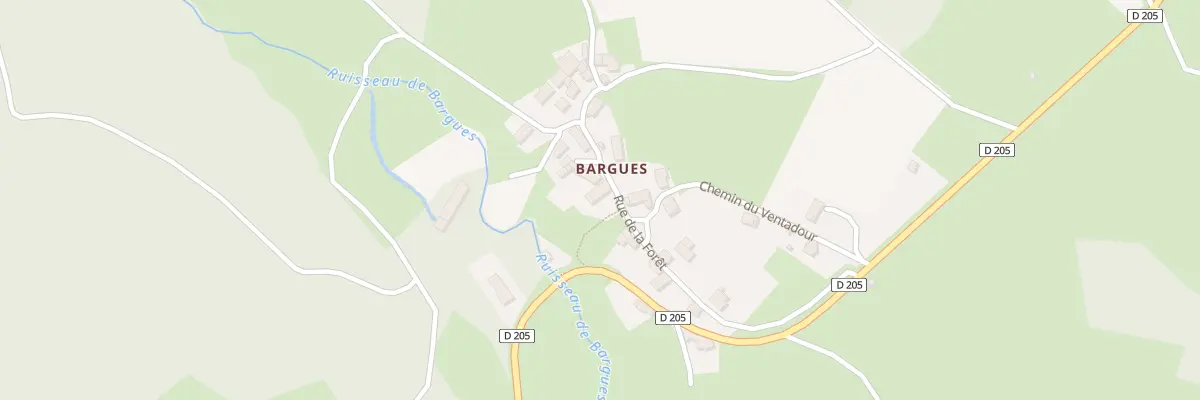 Plan du 5489 Bargues à Marsac-en-Livradois