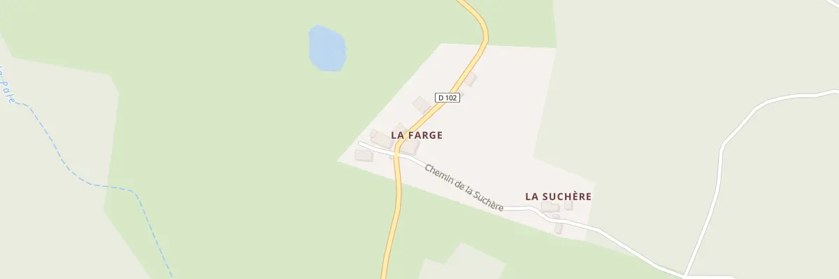 Plan du 5215 La Farge à La Renaudie