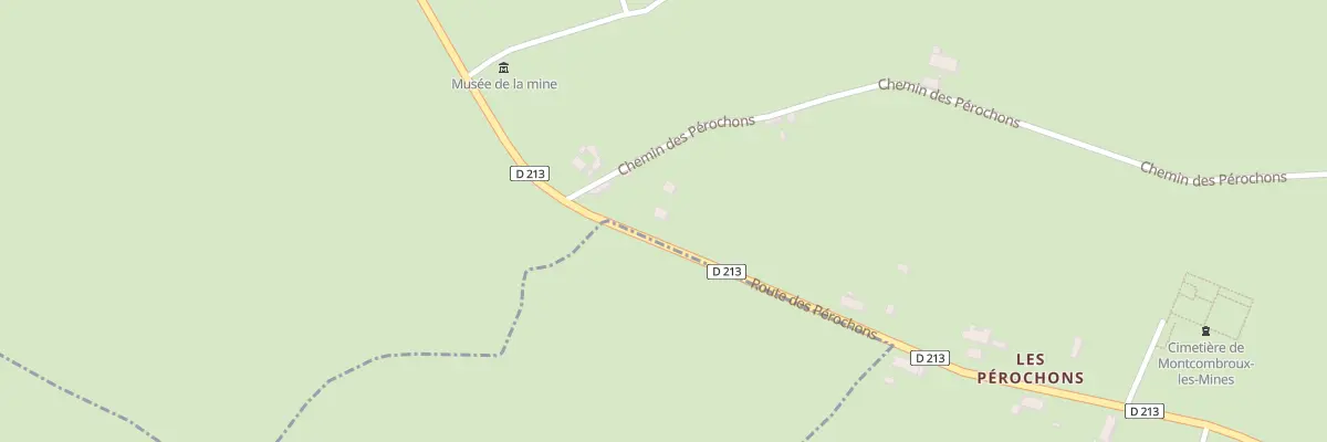 Plan du 5 Rte des Perochons à Montcombroux-les-Mines