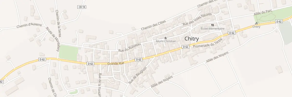 Plan du 4 Rle des Pignons à Chitry