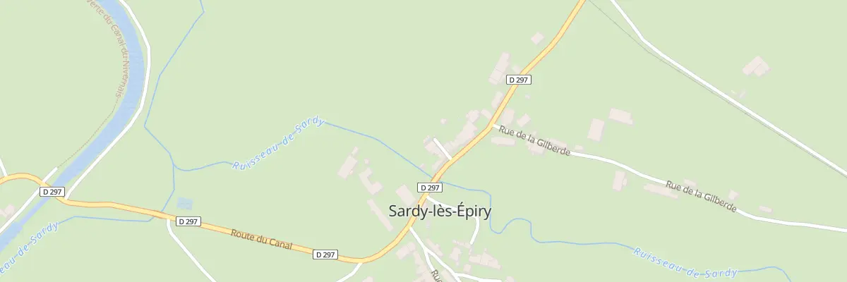 Plan du 1 Imp Firmin à Sardy-lès-Épiry