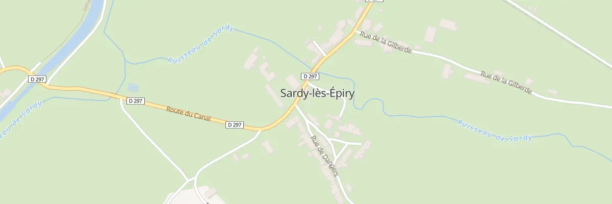 Plan du 4 Rte du Canal à Sardy-lès-Épiry
