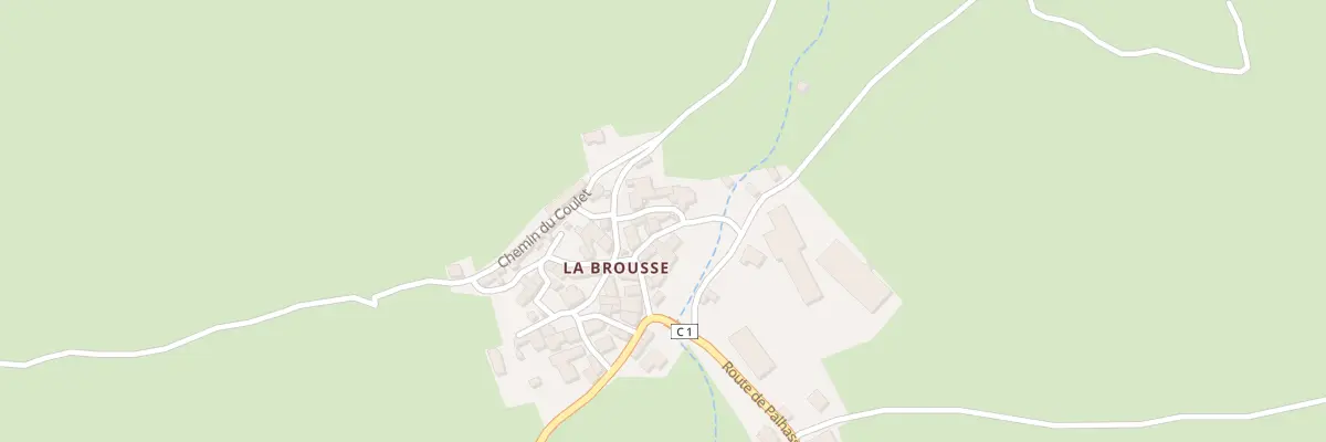 Plan du 3 Che de la Bugada à Pont de Montvert - Sud Mont Lozère