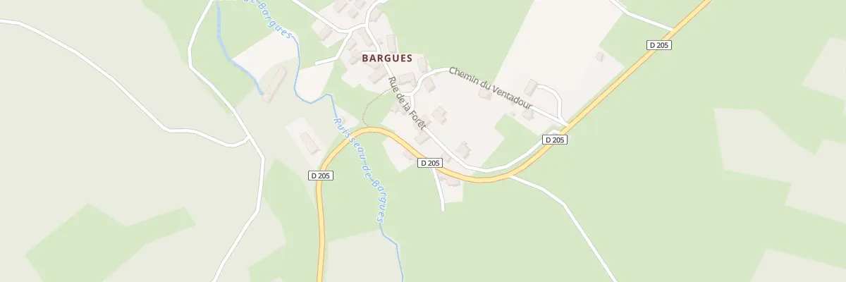 Plan du 5487 Bargues à Marsac-en-Livradois