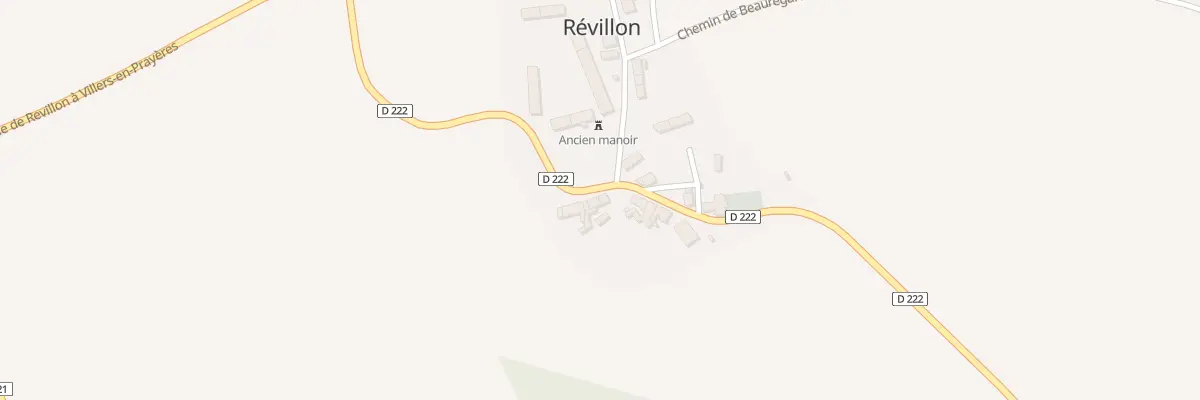 Plan du 6 Rte de Glennes aux Septvallons