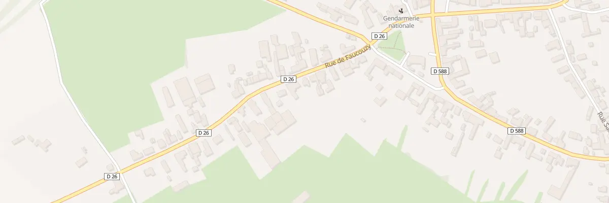Plan du 13 Rue de Faucouzy à Sains-Richaumont