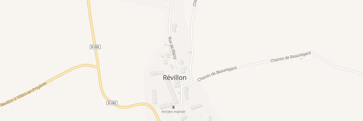 Plan du 8 Rue de Maizy aux Septvallons