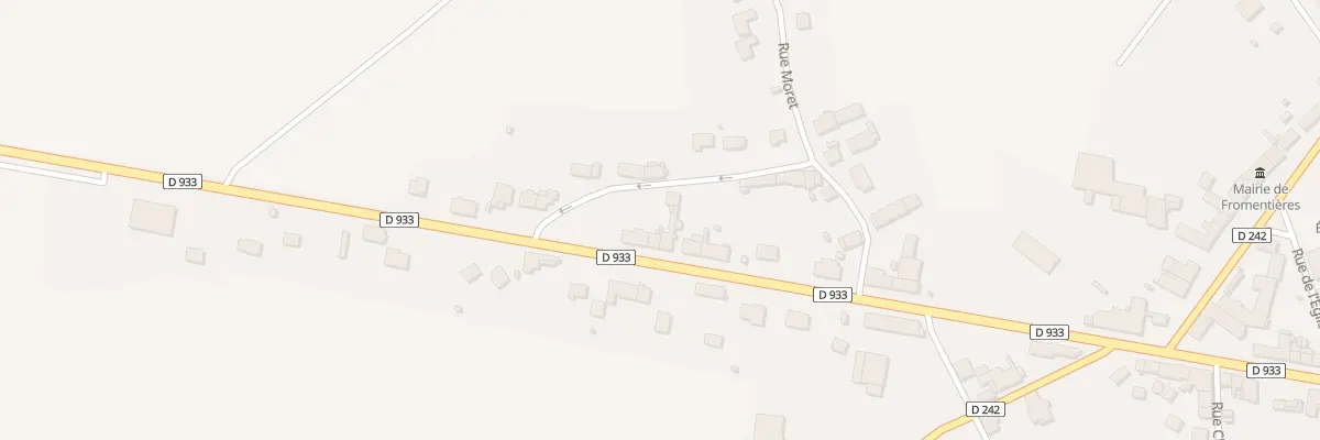 Plan du 34 Rte de Châlons En Champagne à Fromentières