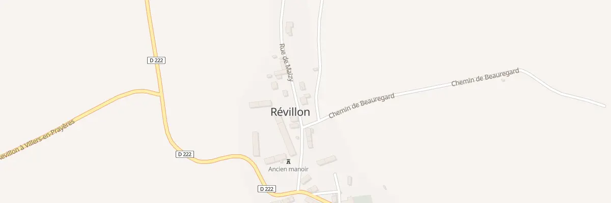 Plan du 6 Rue de Maizy aux Septvallons
