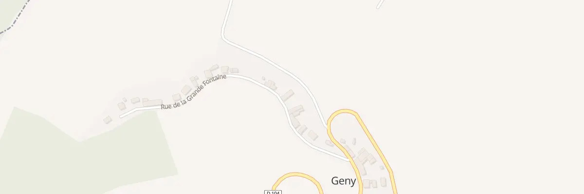 Plan du 12 Rue de la Grande Fontaine à Cuissy-et-Geny
