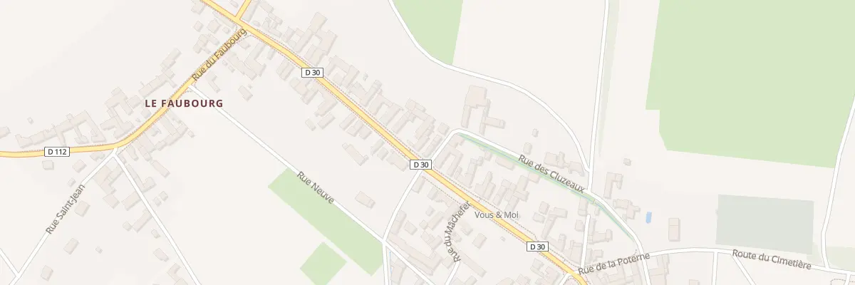 Plan du 65 Gr Grande Rue à Chailley