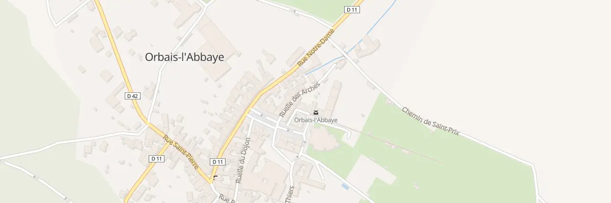 Plan du 2 Rle de l’Abbaye à Orbais-l’Abbaye