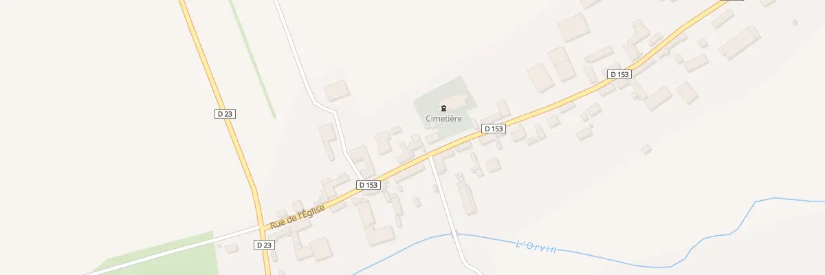 Plan du 13 Rue de l’Eglise à Saint-Lupien