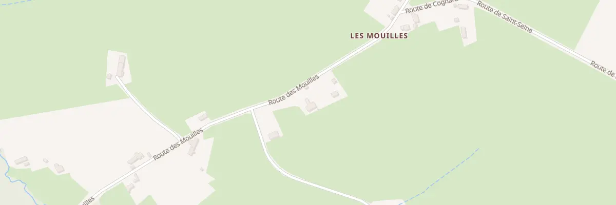 Plan du 3868 Rte des Mouilles à Cronat