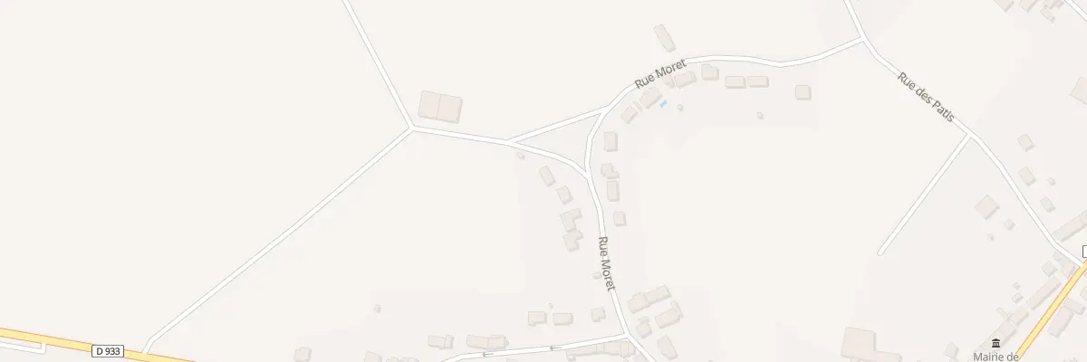 Plan du 34 Rue Moret à Fromentières