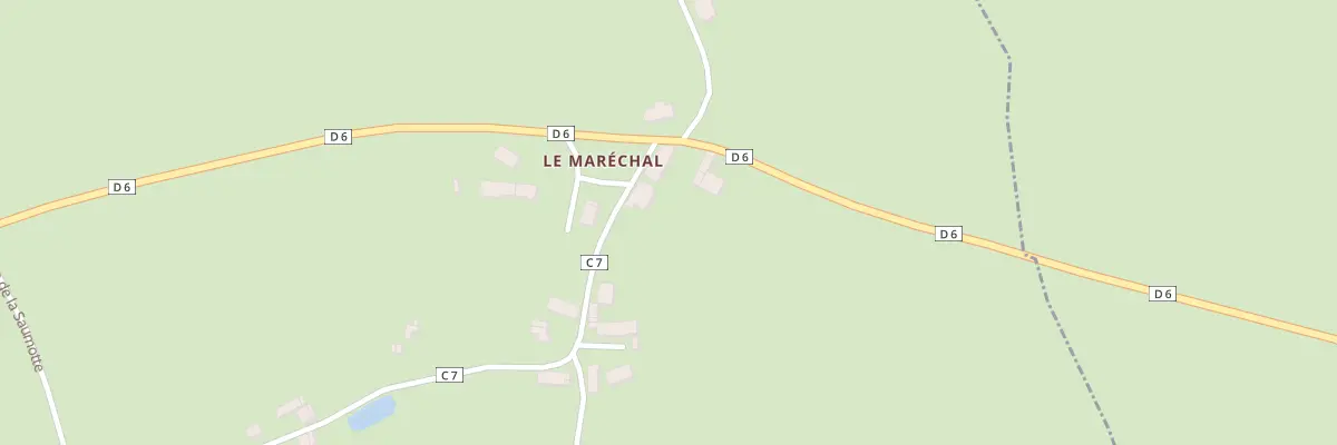 Plan du 3 Rue de la Saumotte à Ruages