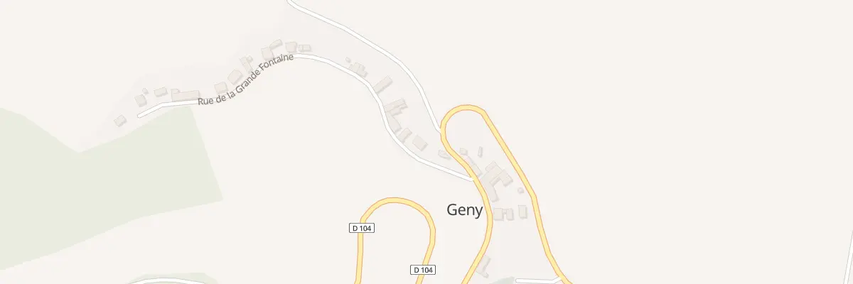 Plan du 4 Rue de la Grande Fontaine à Cuissy-et-Geny