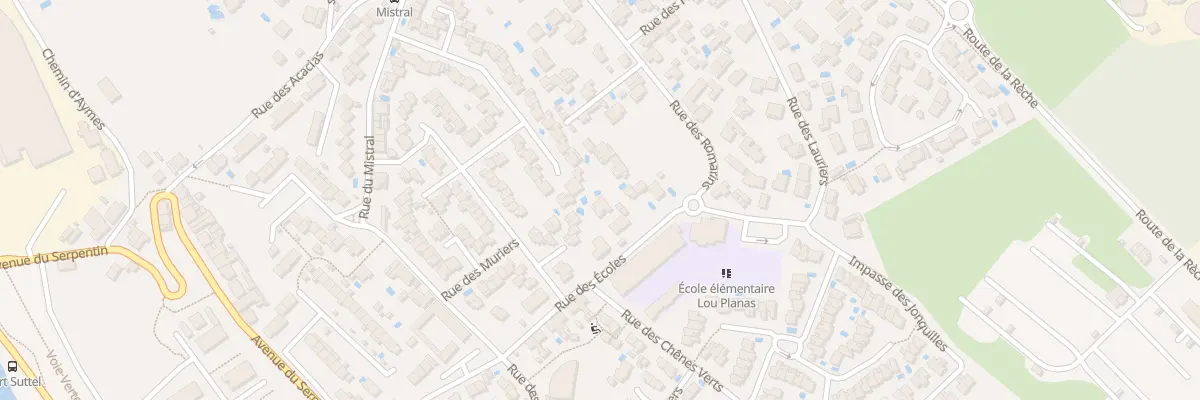 Plan du 17 Rue des Ecoles à Balaruc-les-Bains