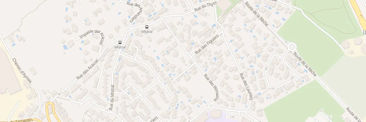 Plan du 15 Rue des Romarins Les Usines à Balaruc-les-Bains