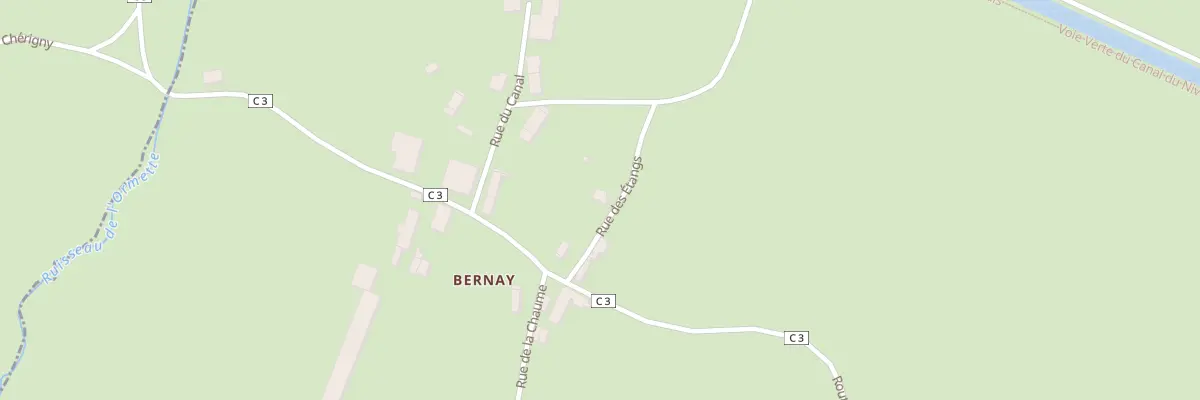 Plan du 5 Rue des Étangs à Brinay