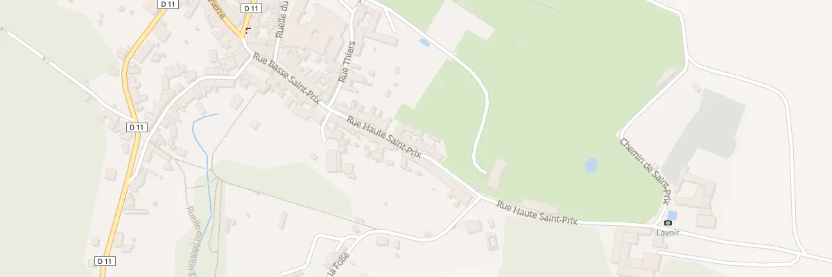 Plan du 15 Rue Haute Saint Prix à Orbais-l’Abbaye