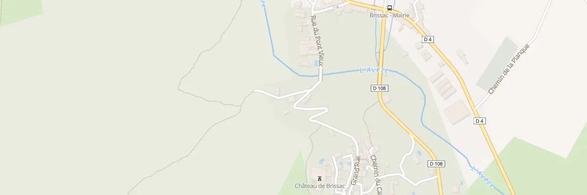 Plan du 2 La Cote à Brissac