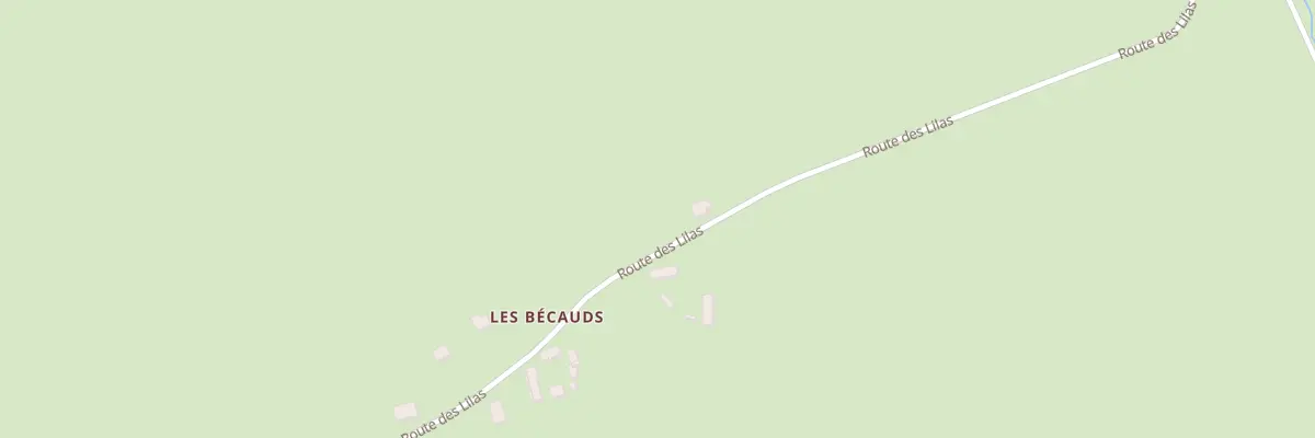 Plan du 5045 Les Becauds à Beaulon