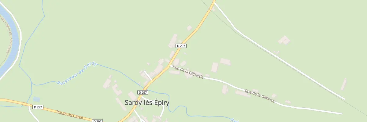 Plan du 1 Rue de la Gilberde à Sardy-lès-Épiry