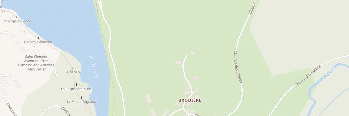 Plan du 21 Che de Brodière à Saint-Clément