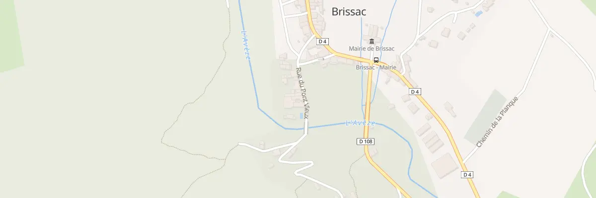 Plan du 14 Rue du Pont Vieux à Brissac