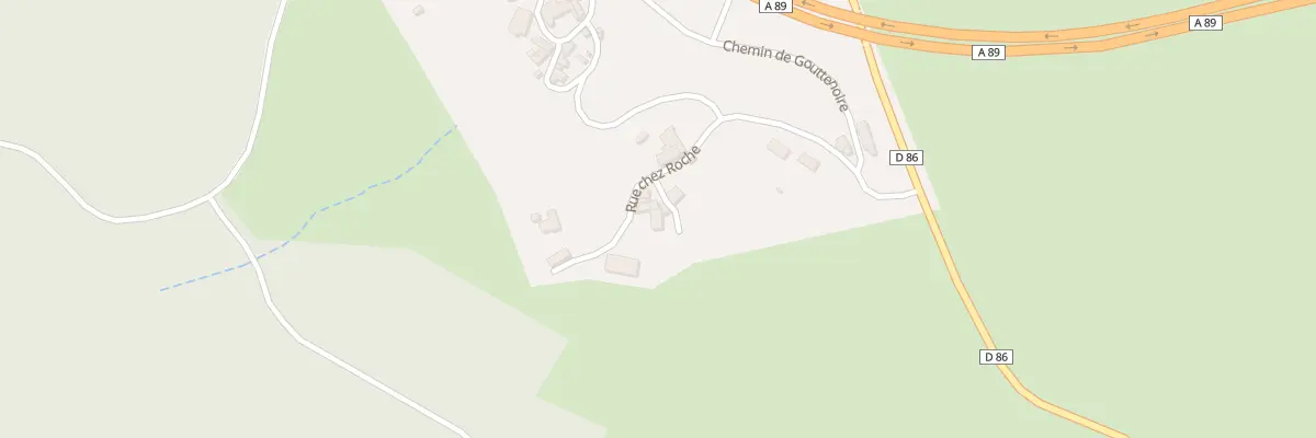 Plan du 5165 Chez Roche à Chabreloche