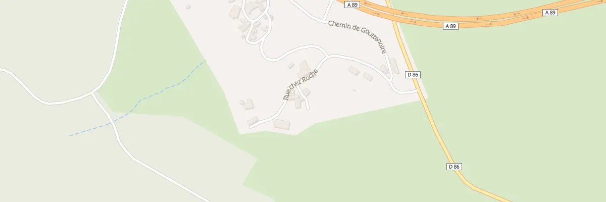 Plan du 5164 Chez Roche à Chabreloche