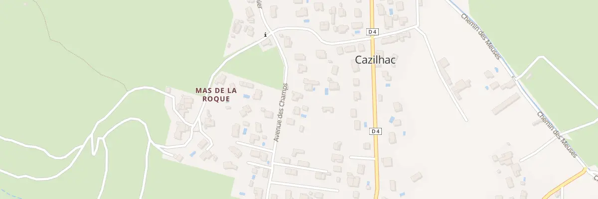Plan du 326 Av des Champs à Cazilhac
