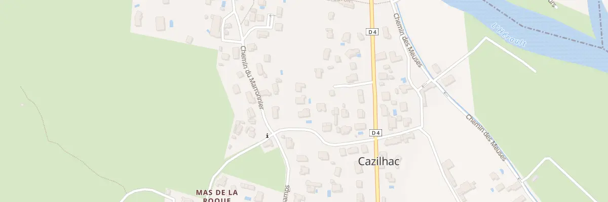 Plan du 286 Brancas à Cazilhac