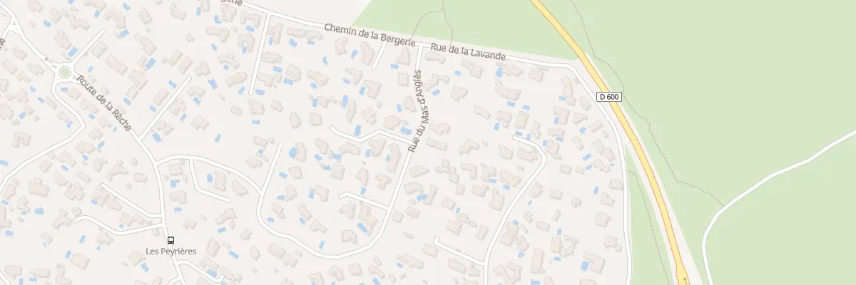 Plan du 28 Rue du Mas d’Angles à Balaruc-les-Bains