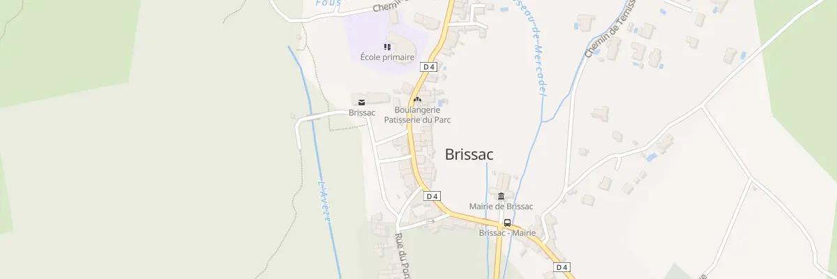 Plan du 22 Av du Parc à Brissac