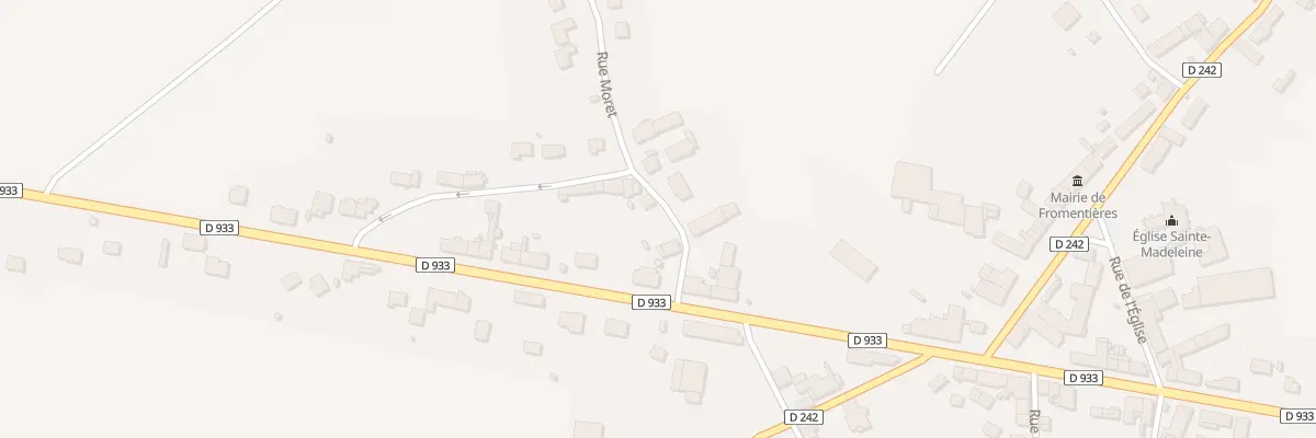 Plan du 1 Petite Rue Moret à Fromentières