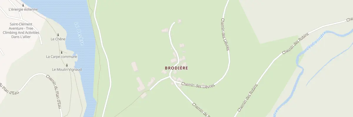 Plan du 17 Che de Brodière à Saint-Clément