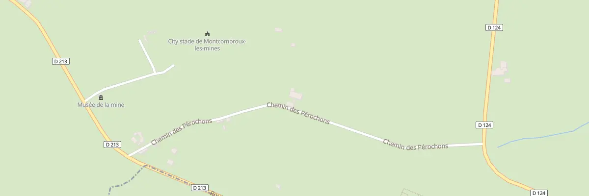Plan du 3 Che des Perochons à Montcombroux-les-Mines