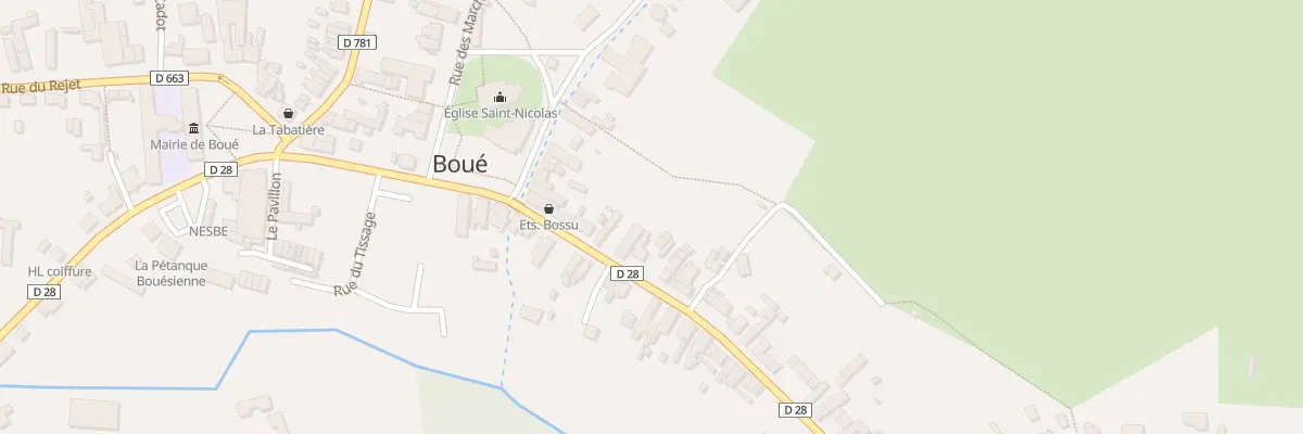 Plan du 17 Rue du Nouvion à Boué
